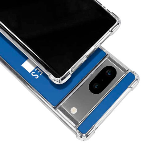 NFL Los Angeles Rams Blue Performance Series Google Pixel 8 Clear Case